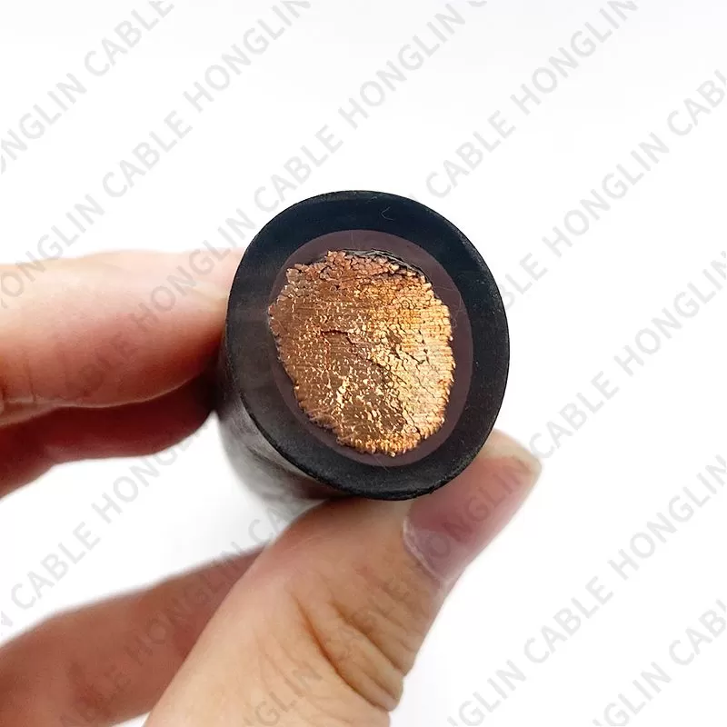 H01N2-D 35mm 50mm 70mm Single Core  Rubber Insulated Copper Conductor Welding Cable