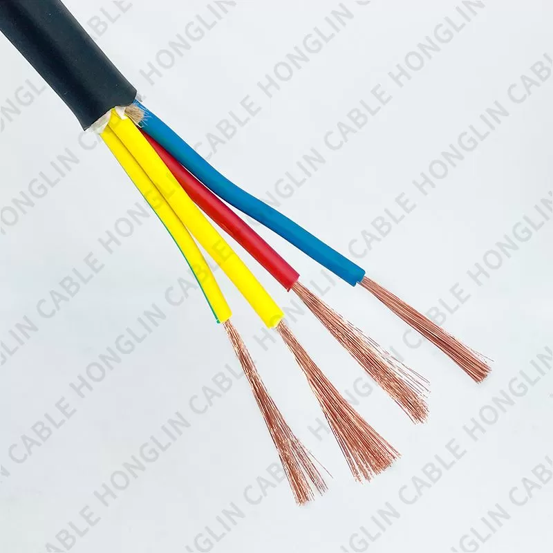 4 Core Rubber Set Soft Cable Rubber Wire  Rubber Cable General Purpose Rubber Sheathed Flexible Cable