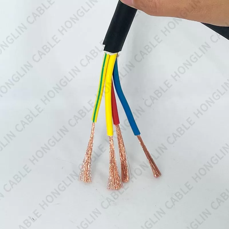 4 Core Rubber Set Soft Cable Rubber Wire  Rubber Cable General Purpose Rubber Sheathed Flexible Cable