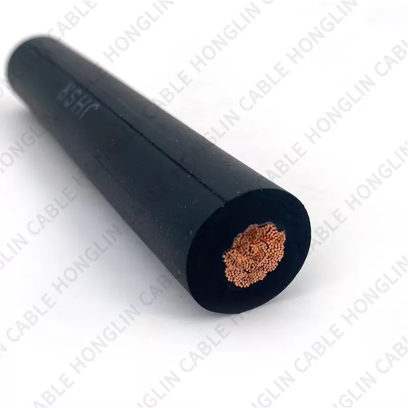 25mm 35mm 70mm 95mm Single-Core Welding Rubber Flexible Cable Wire Electric Wire