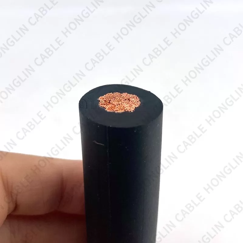 25mm 35mm 70mm 95mm Single-Core Welding Rubber Flexible Cable Wire Electric Wire