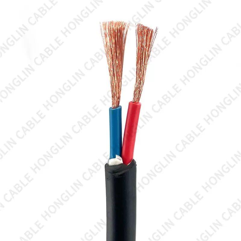 Electric wire flexible cable Site special two or three phase cable 2 core 3 core power cord