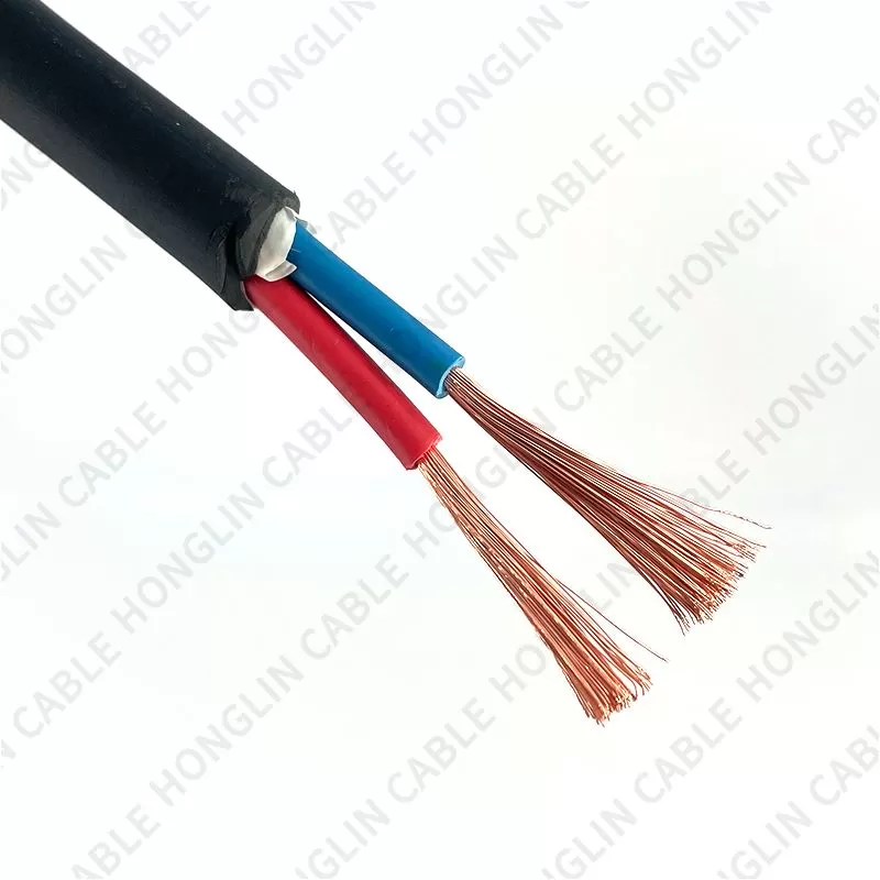 Electric wire flexible cable Site special two or three phase cable 2 core 3 core power cord