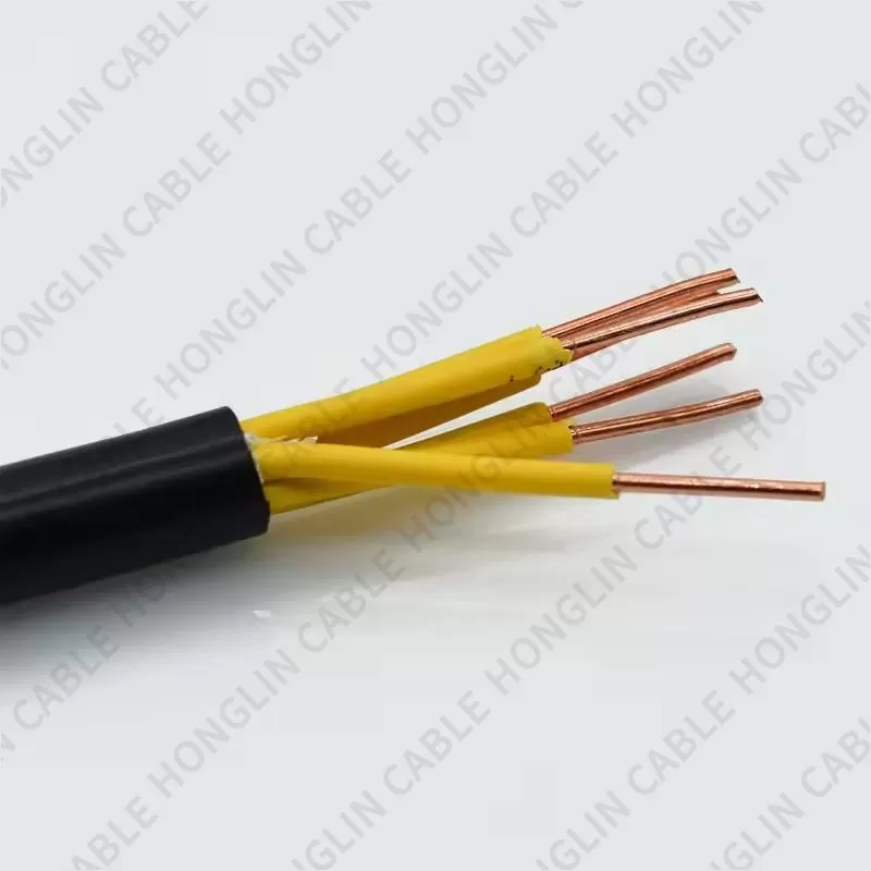 Electrical Cable NYM 3x1.5 mm 3x2.5 mm Pvc Insulation Copper Conductor Cable Wire KVV Control Cable