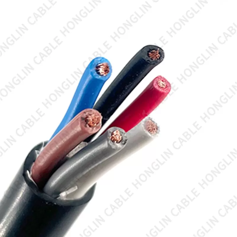 0.6/1KV KVVR 6 Core  Copper Conductor PVC Insulated Electricity Control Cable  For City Lighting