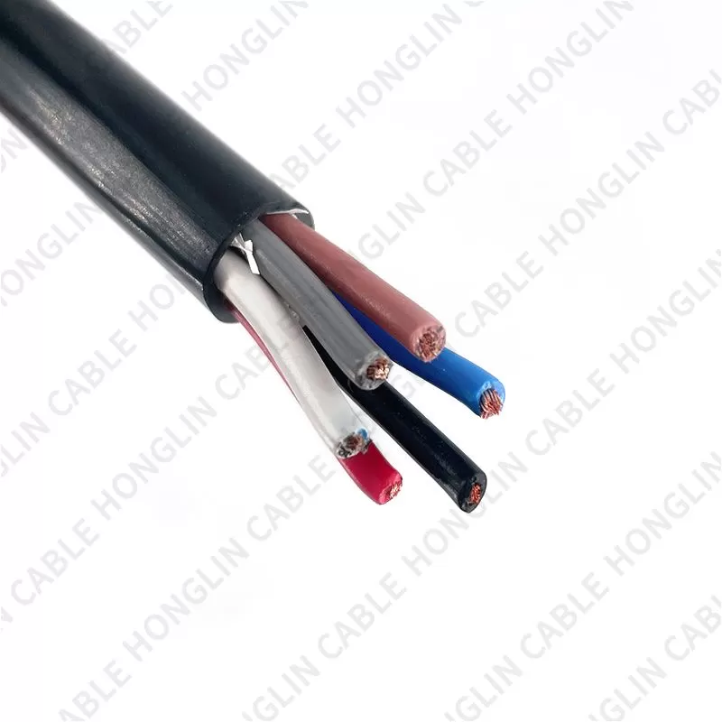 0.6/1KV KVVR 6 Core  Copper Conductor PVC Insulated Electricity Control Cable  For City Lighting