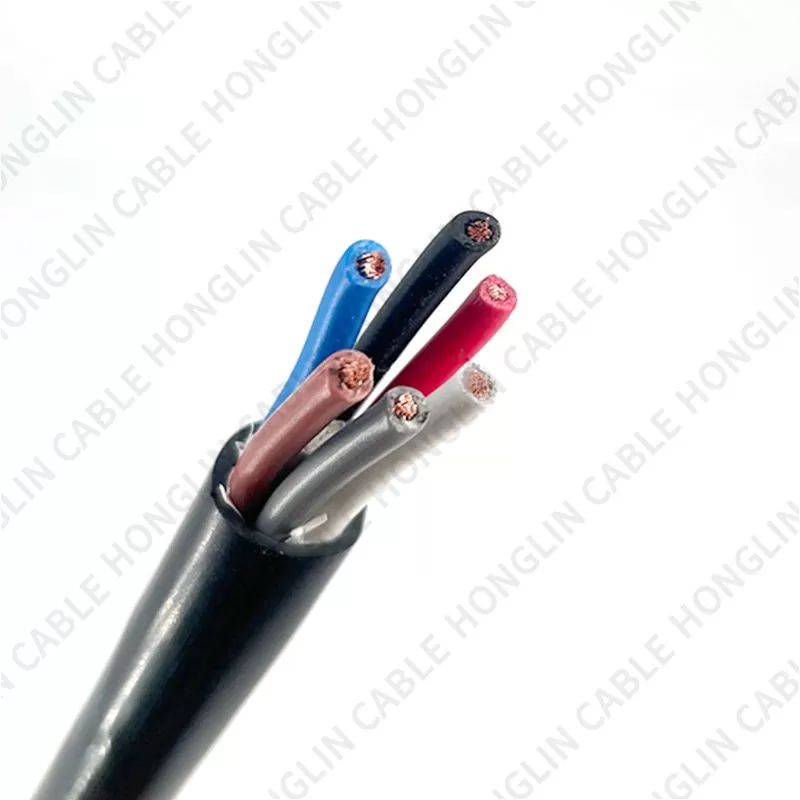 0.6/1KV KVVR 6 Core  Copper Conductor PVC Insulated Electricity Control Cable  For City Lighting