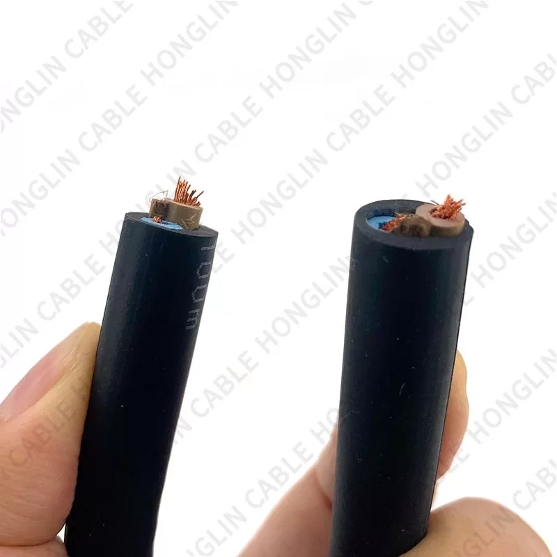 300/500V H05RN-F, Two Copper Cores Rubber Sheathed Cable