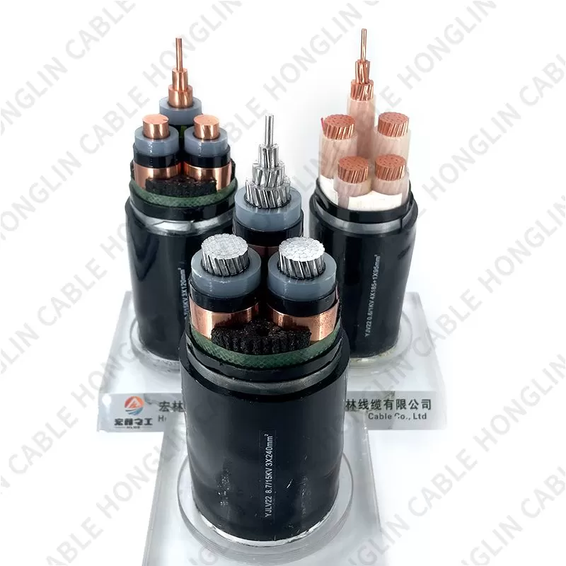 High Voltage 33kv 3 Core Xlpe Power Cable Price 240sqmm 400mm