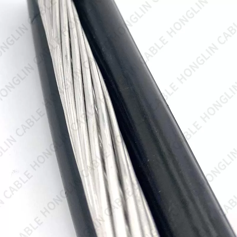 Low Voltage Aerial Bundled Cable 2 3 4 Core XLPE Insulated Overhead Line Duplex Service Drop Wire ABC Cable