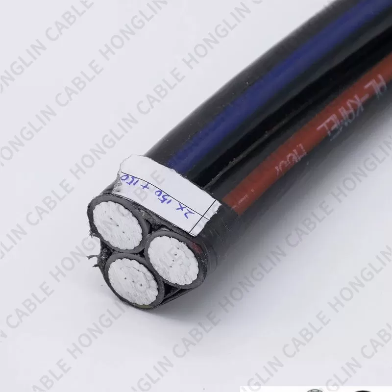 Low Voltage 3 cores 4 cores  25 mm 50mm  70mm  75mm abc cable