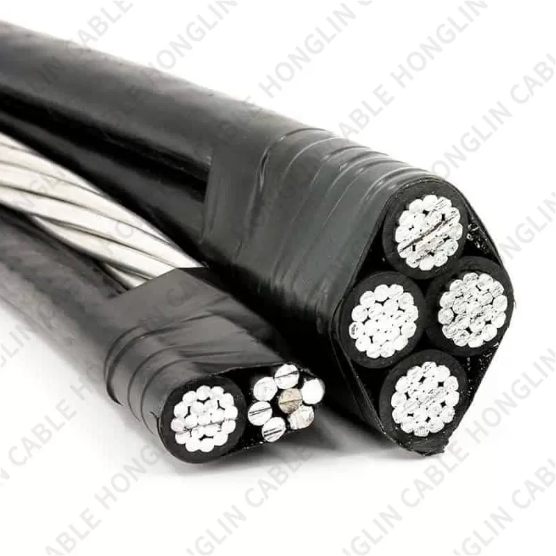 Low Voltage 3 cores 4 cores  25 mm 50mm  70mm  75mm abc cable