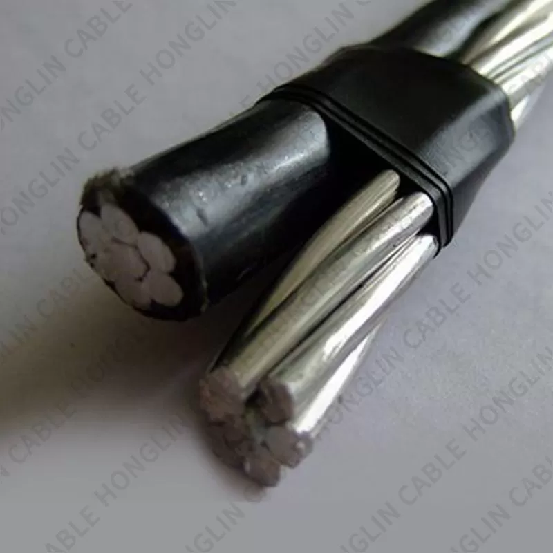 Duplex Triplex Quadruplex Aerial Bunched/Bundled Overhead XLPE/PVC/PE Insulated Aluminum ABC Cable