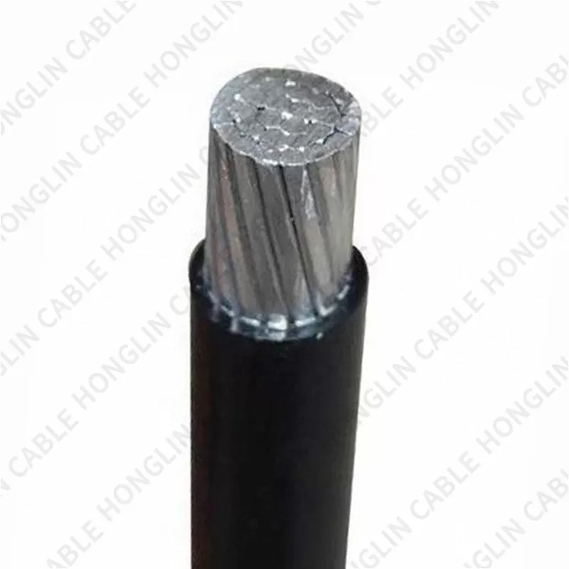 Insulated XLPE ABC Aluminum Overhead Aerial Bundle single core Power Conductor Electrical Cable 0.6/1kv