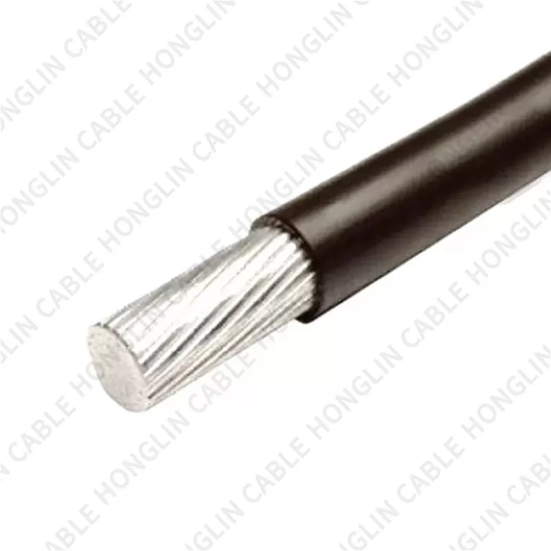 Insulated XLPE ABC Aluminum Overhead Aerial Bundle single core Power Conductor Electrical Cable 0.6/1kv