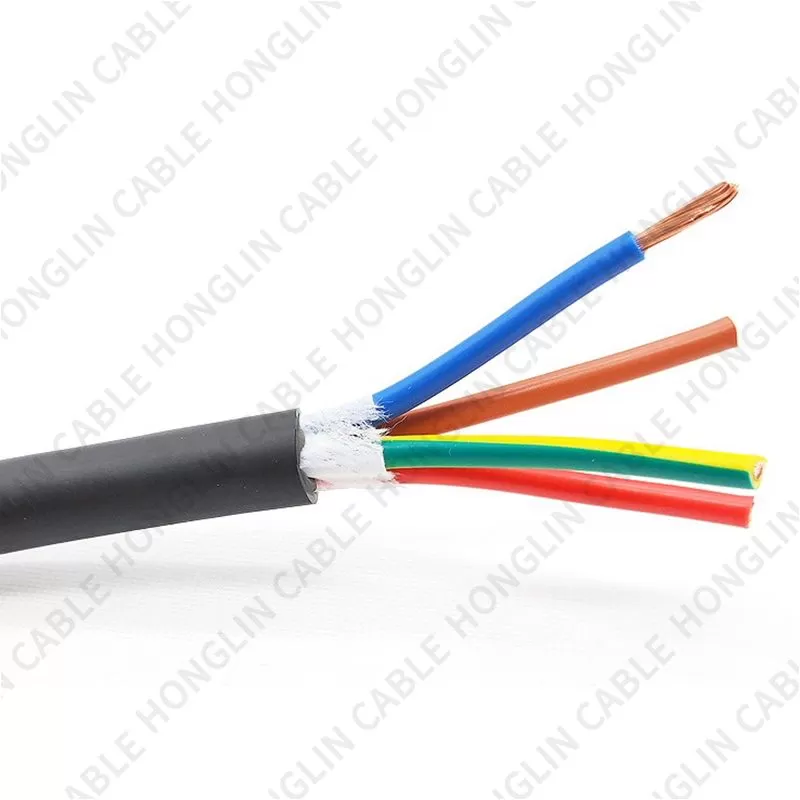 RVV/RVVP 2/3/4/5/6/7/8/10/12/14/16/18 Cores Copper Conductor Electric Cable multi-core shielded wire