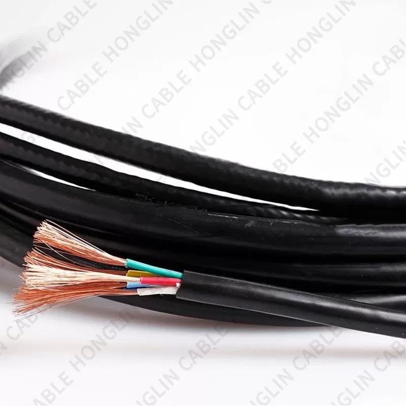 Electric Wire RVVP Copper Braided RVVP 2x0.5mm2  4 5 6 7 8 10 12 16 20 24 Core Power Cord  flexible Cable RVV/RVVP