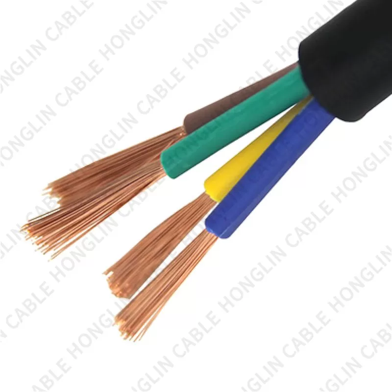 H05VV-F RVV/KVVR 0.3mm 0.5mm 0.75mm 1mm 1.5mm 10 12 16 20 24 30 core Copper Conductor Flexible Cable RVV PVC Electrical Cable Wire