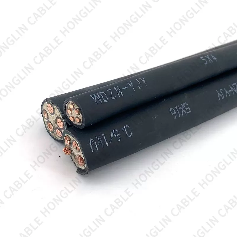 Low Smoke 0 Halogen Cross-Linked Polyethylene Insulation Power Cable 5 Core multiple specifications