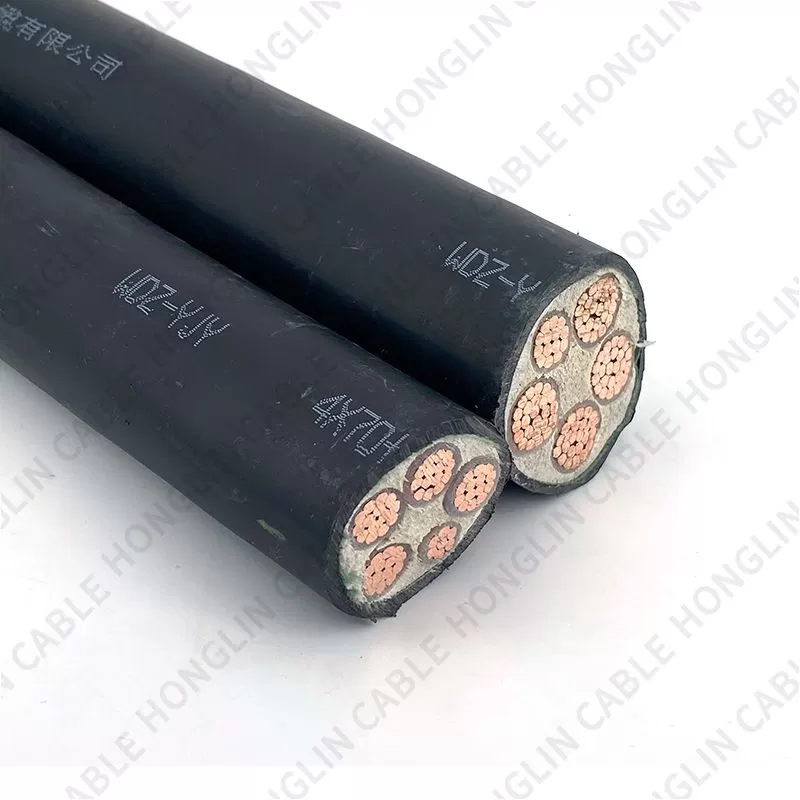 0.6/1.0 kv YJV22 Copper 5 Core Steel Tape Armored XLPE/PVC 95mm 185mm Insulated Underground Electric Wire Power Cable