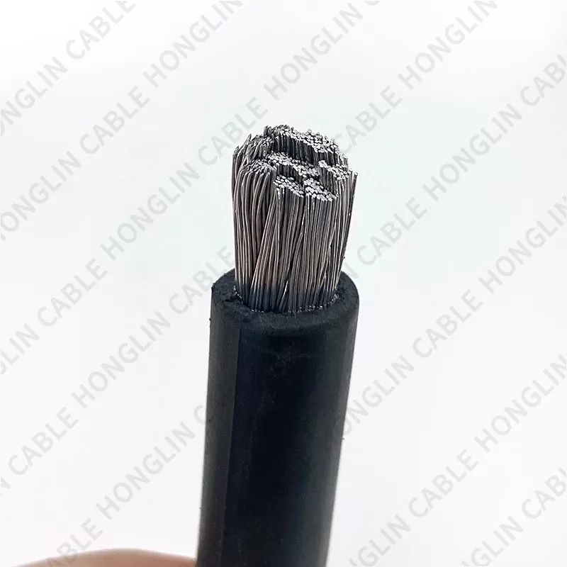 Electrical low voltage rubber sheathed soft 95mm2 welding cable Welding Machine Cable Alloy conductor