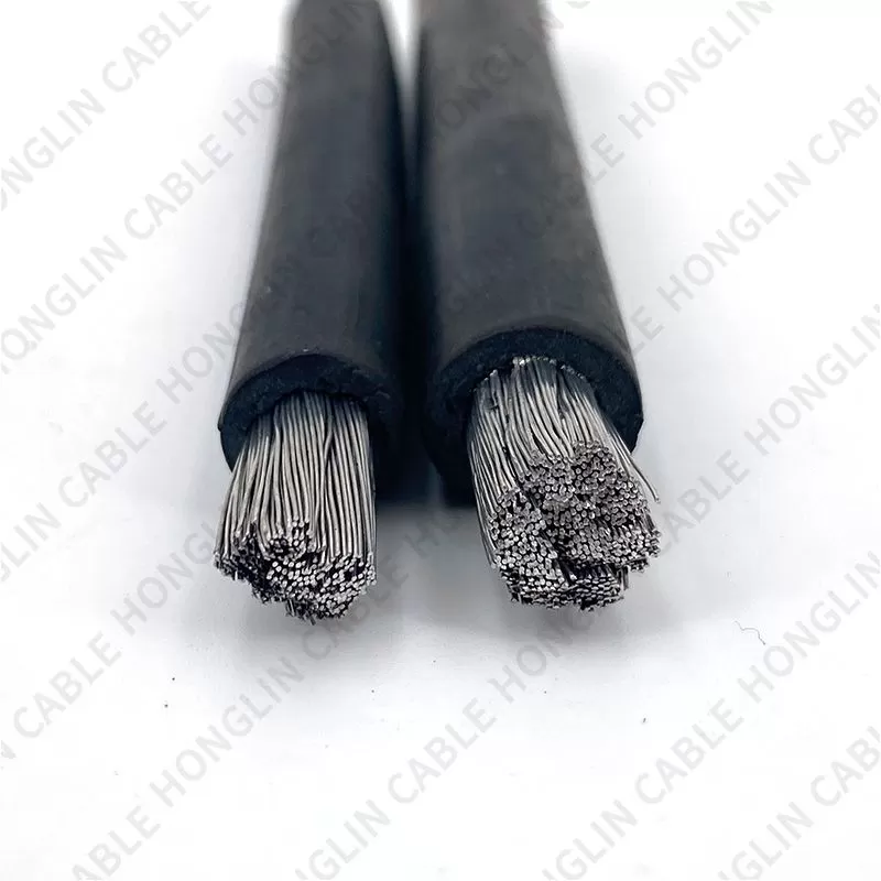 Electrical low voltage rubber sheathed soft 95mm2 welding cable Welding Machine Cable Alloy conductor