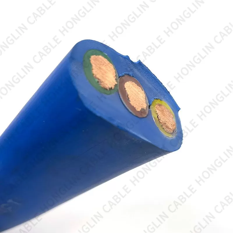 Electrical rubber sheathed soft 25mm2 Welding Machine Cable